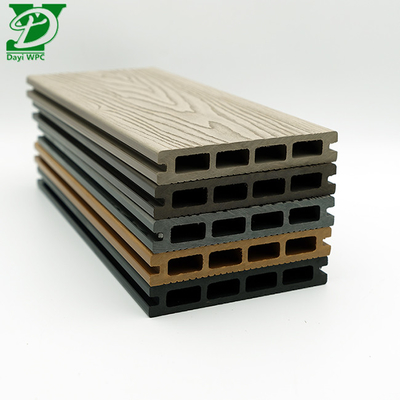 Extrudierte, schlanke, umweltfreundliche WPC-Deckingplatten 2,9 m 5,8 m Länge