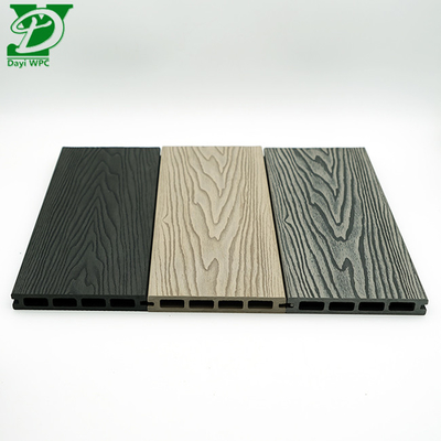 Einfache Installation von Holzholz-Plastikdecken aus Verbundwerkstoff