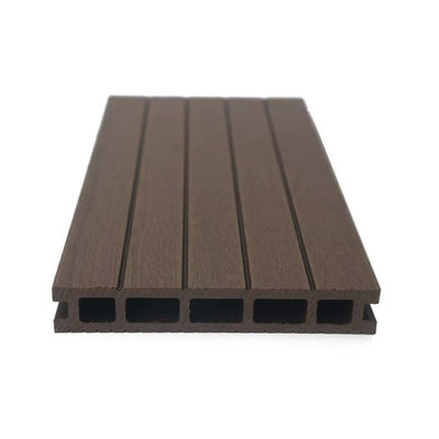 Modernes WPC-Decking 150x25mm Wasserdichtes Hohlprofil