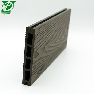 3D tiefgeprägte WPC-Hohlkern-WPC-Terrassendielen